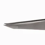 Pinzetta inox punta fine obliqua - immagine 2