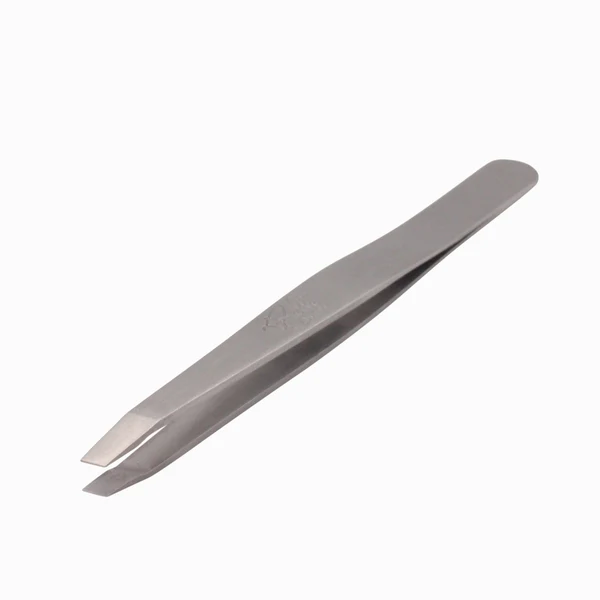 Pinzetta inox punta obliqua - immagine 1