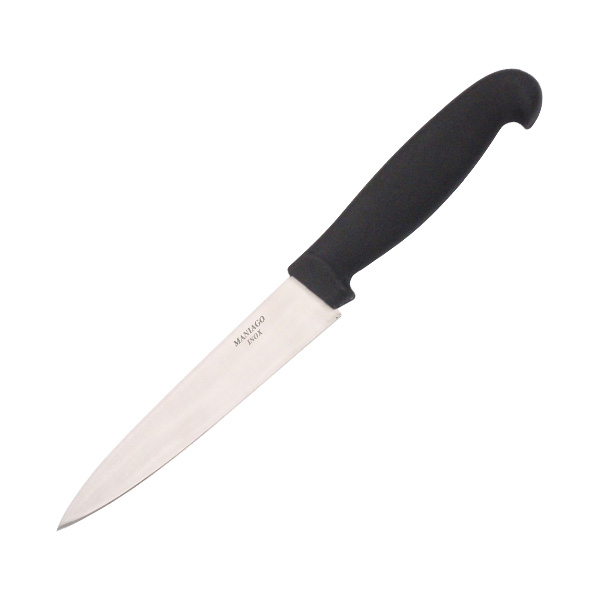 Coltello cucina con manico in PP nero - immagine 1