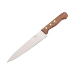 Coltello cucina manico legno